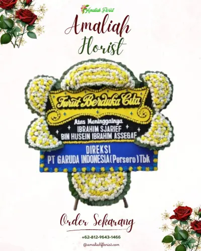 Papan Bunga Duka di Selawi