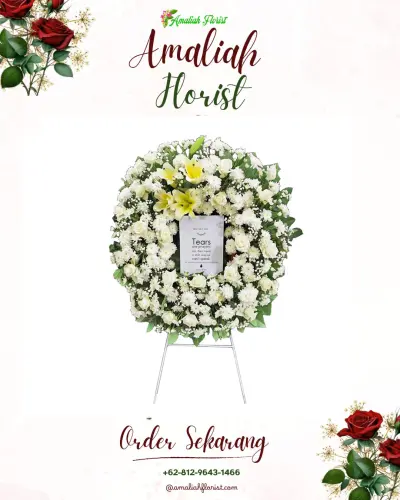 Krans Bunga Duka Cita di Selawi
